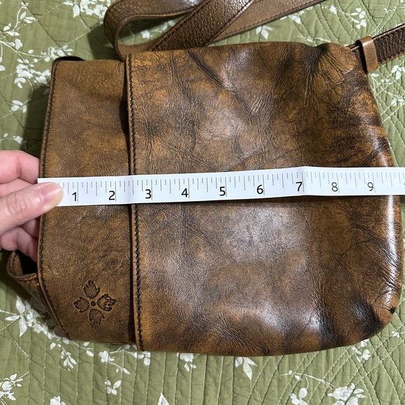 Patricia Nash Brown Leather Crossbody Bag - Picture 6 of 10